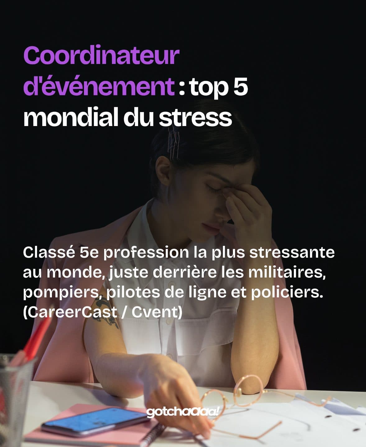 Coordinateur d'événement : un des métiers les plus stressants (2/4)